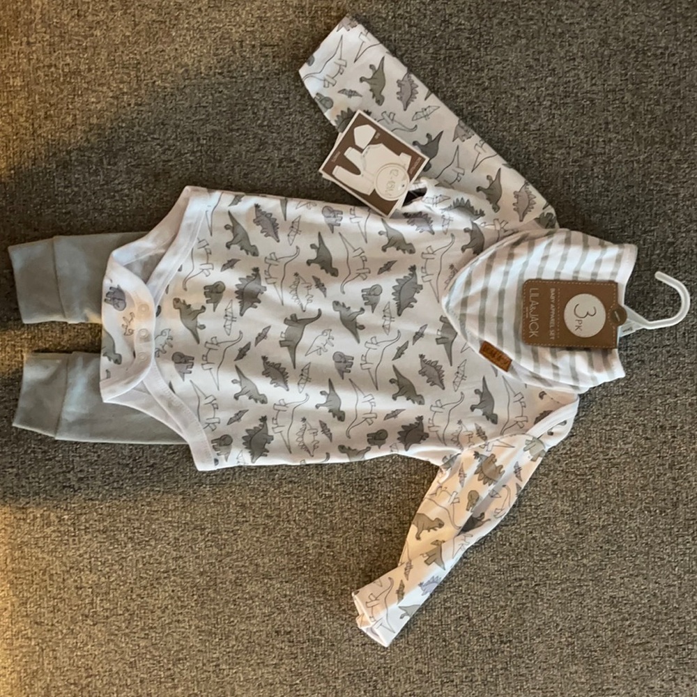 Baby boy dinosaur outfit